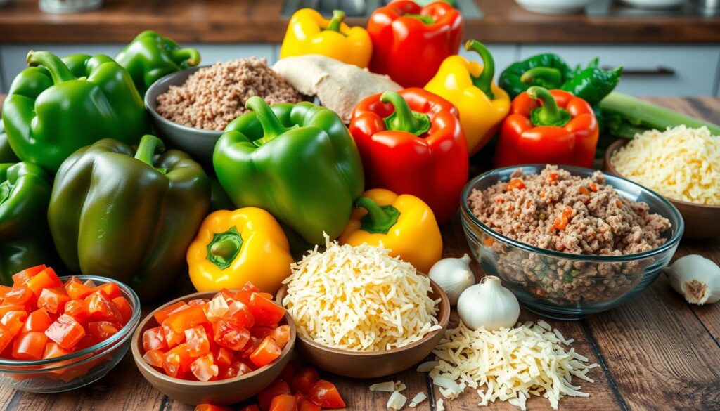 Bell Pepper Casserole Ingredients