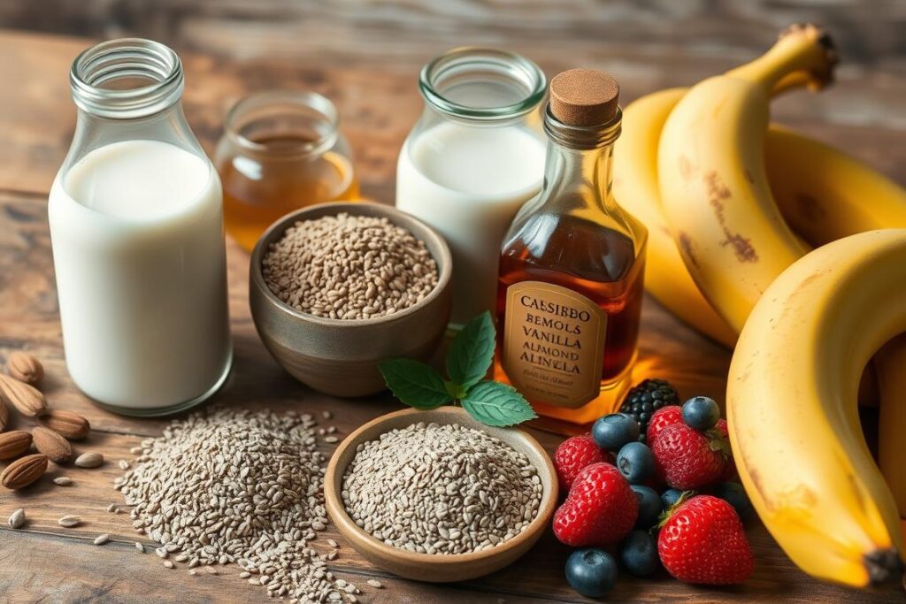 Chia Pudding Ingredients