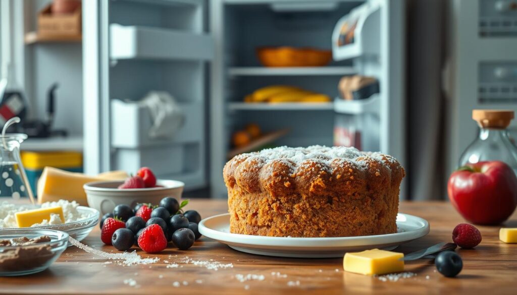 Dump Cake Storage Science