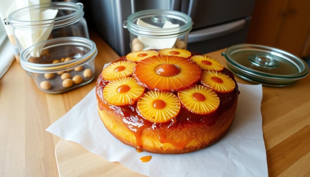 Pineapple Upside Down Cake Storage Tips