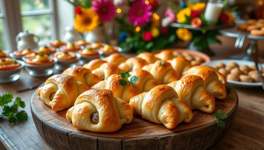 Sausage Cream Cheese Crescents Party Food