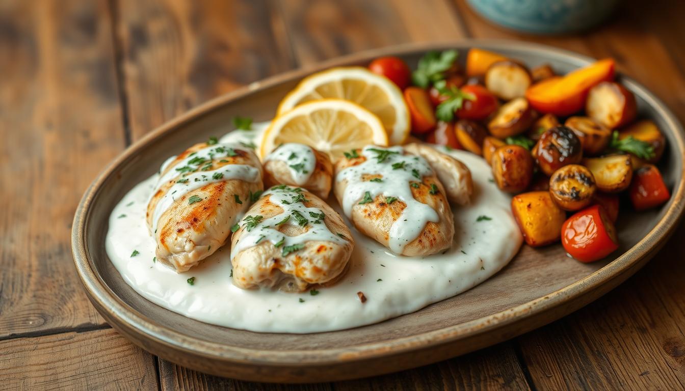 baked greek yogurt chicken